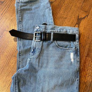 RtA Dexter belted Jeans